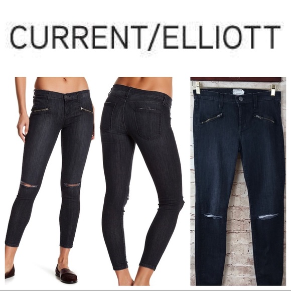 Current Elliott Soho Stiletto Caliber Skinny Jeans - Picture 1 of 8